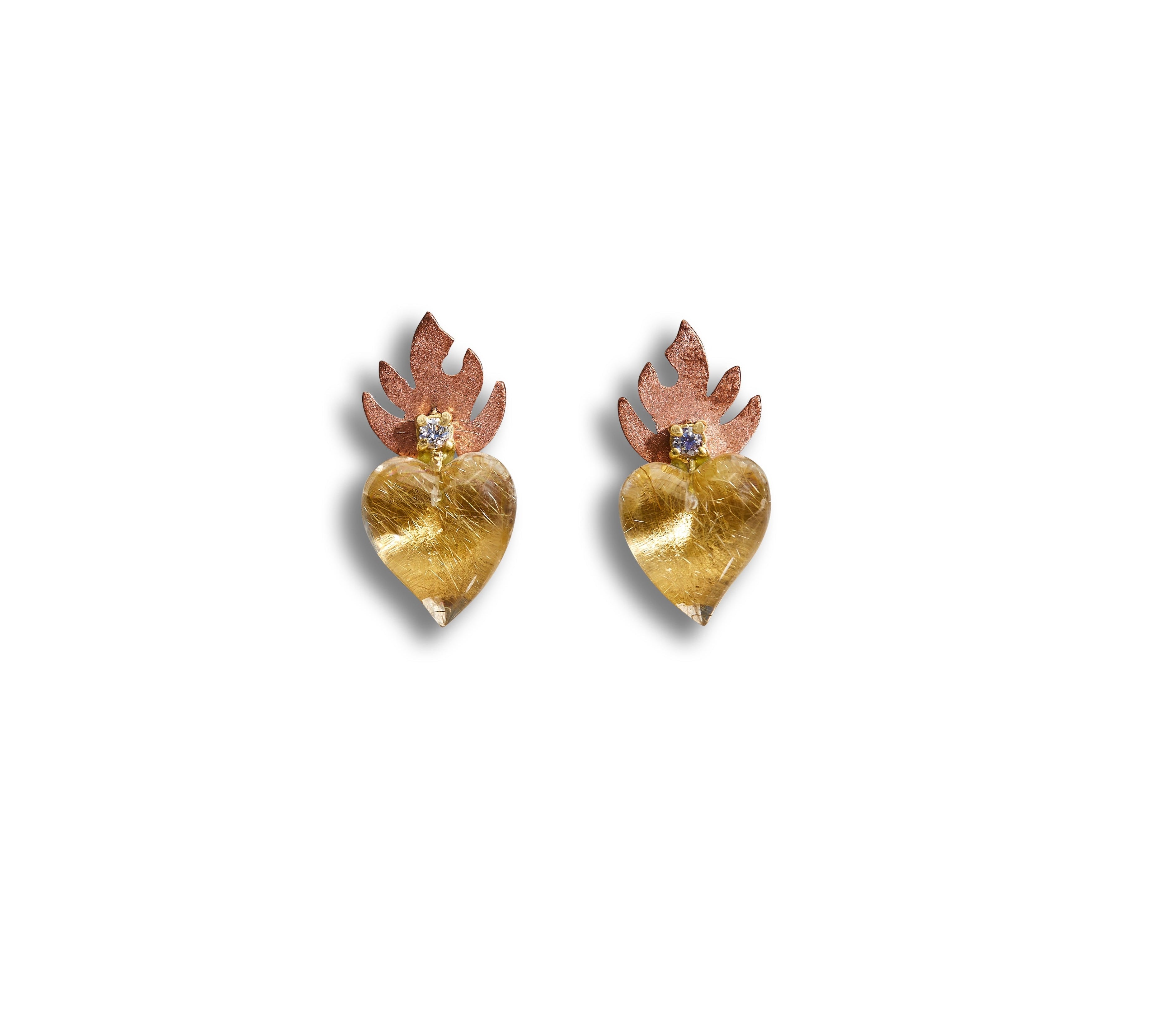Brutalism Earrings Studs K. Brunini Jewels   