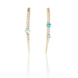 Drop of Apatite Dew Earrings Drop Earrings Fiore Wylde   