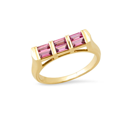 Tourmaline Colorblock Ring  Helena Rose Jewelry 6  