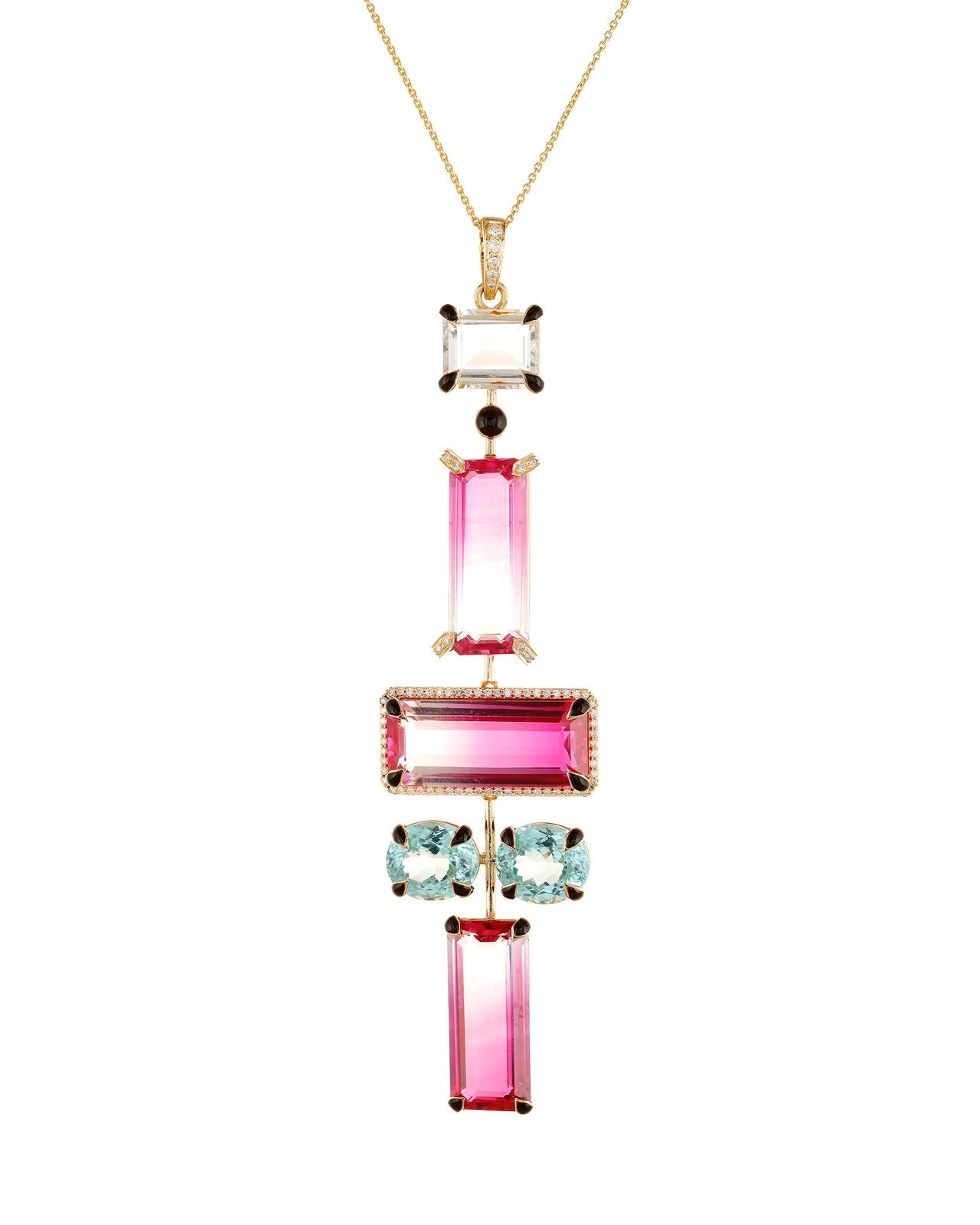 Pink Totem Necklace Necklace Hanut Singh   