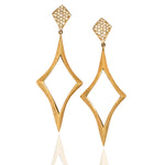 Diamond Maven Earrings Drop Earrings Yakira Rona