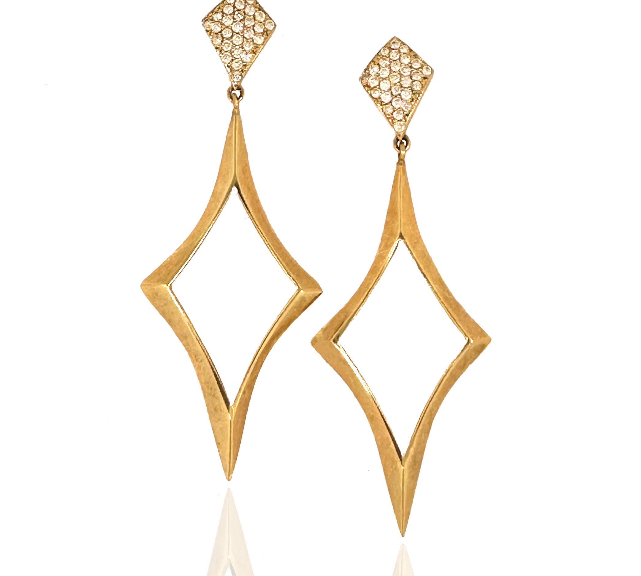 Diamond Maven Earrings Drop Earrings Yakira Rona