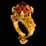 The Arimaspoi Griffin Ring Statement Ring Metal Couture