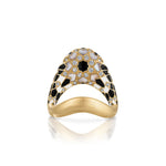 Sadaf's Secrets Statement Ring Zahn-Z