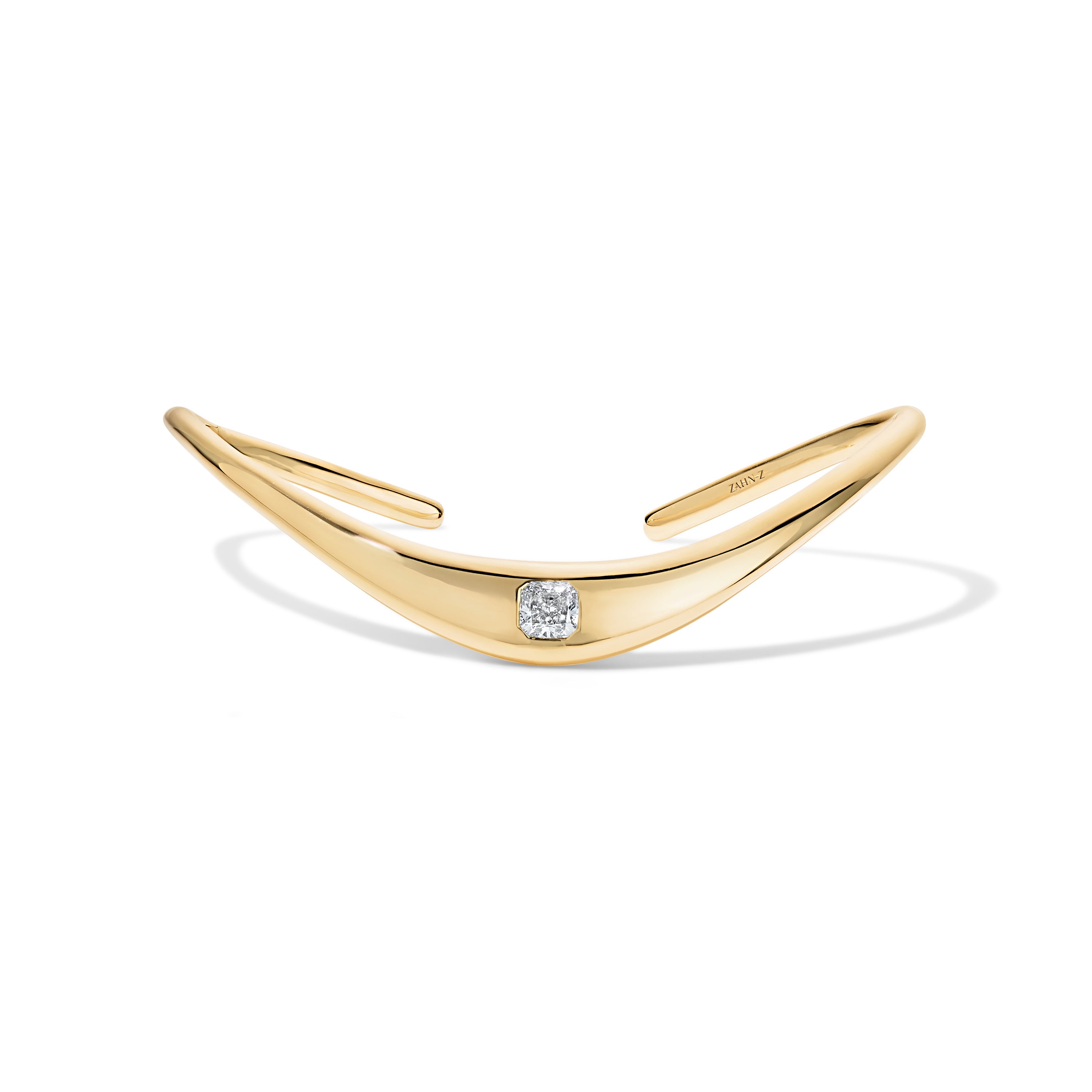 Zaha Snap Cuff Cushion-Diamond Cuff Bracelet Zahn-Z