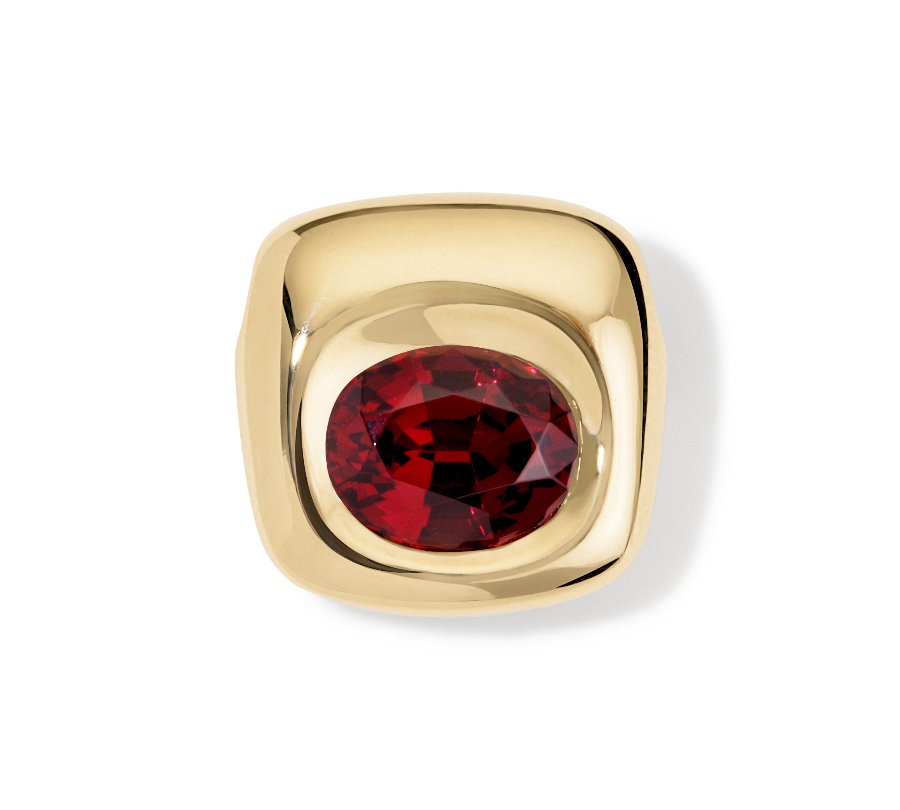 Beluga Rhodolite Garnet Slider Charm Zahn-Z