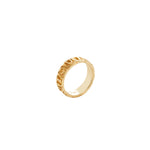 Gold Qui Ring Band James Banks Design 18k Yellow Gold 6 