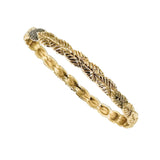 Vine Bangle with Diamonds Bangle Yakira Rona Yellow Gold