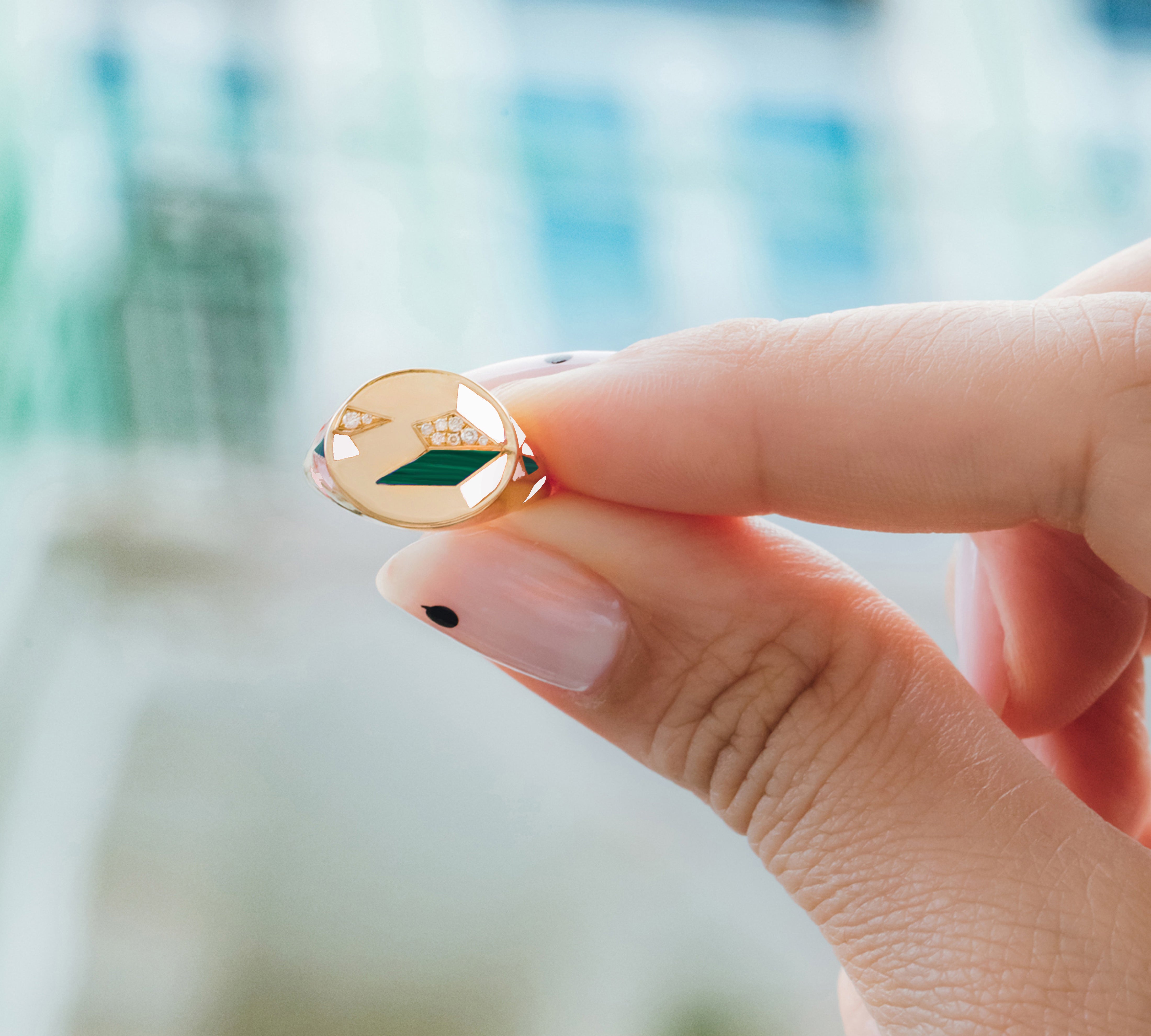 Fragments Pinky Ring Signet Ring Latelier Nawbar