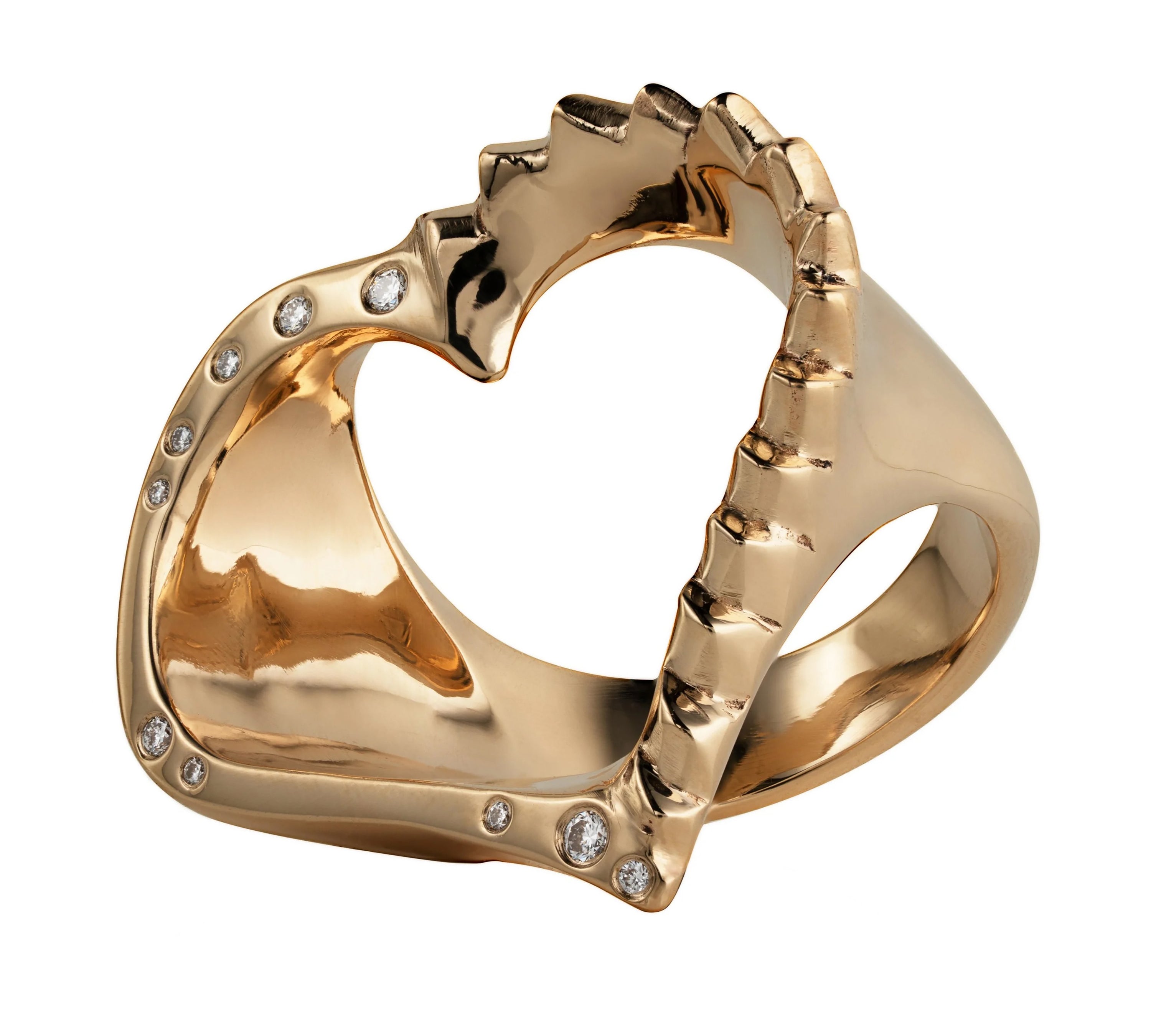 Not So Cookie Cutter Heart Ring Rings Svetlana Lazar 6  