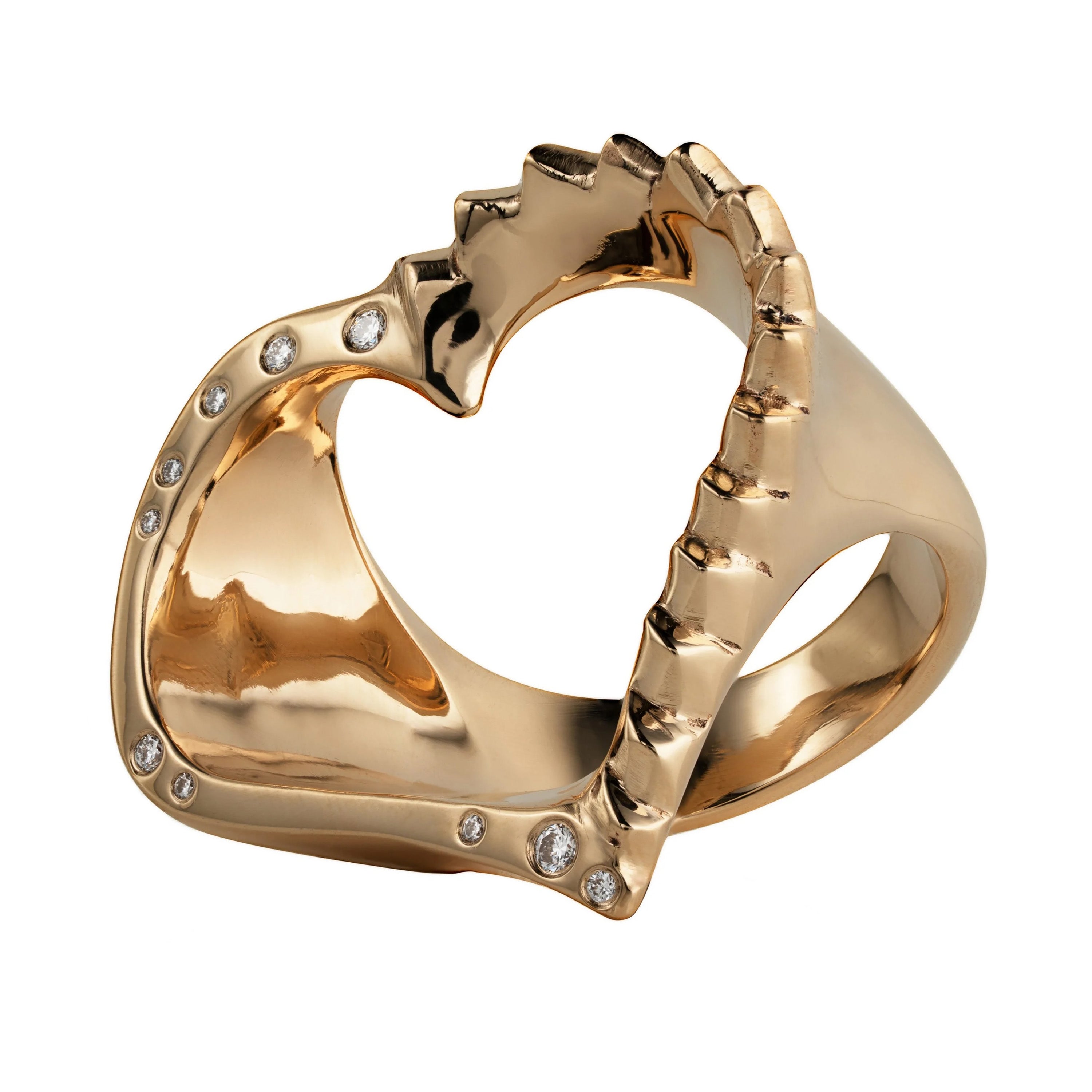 Not So Cookie Cutter Heart Ring Rings Svetlana Lazar 6  