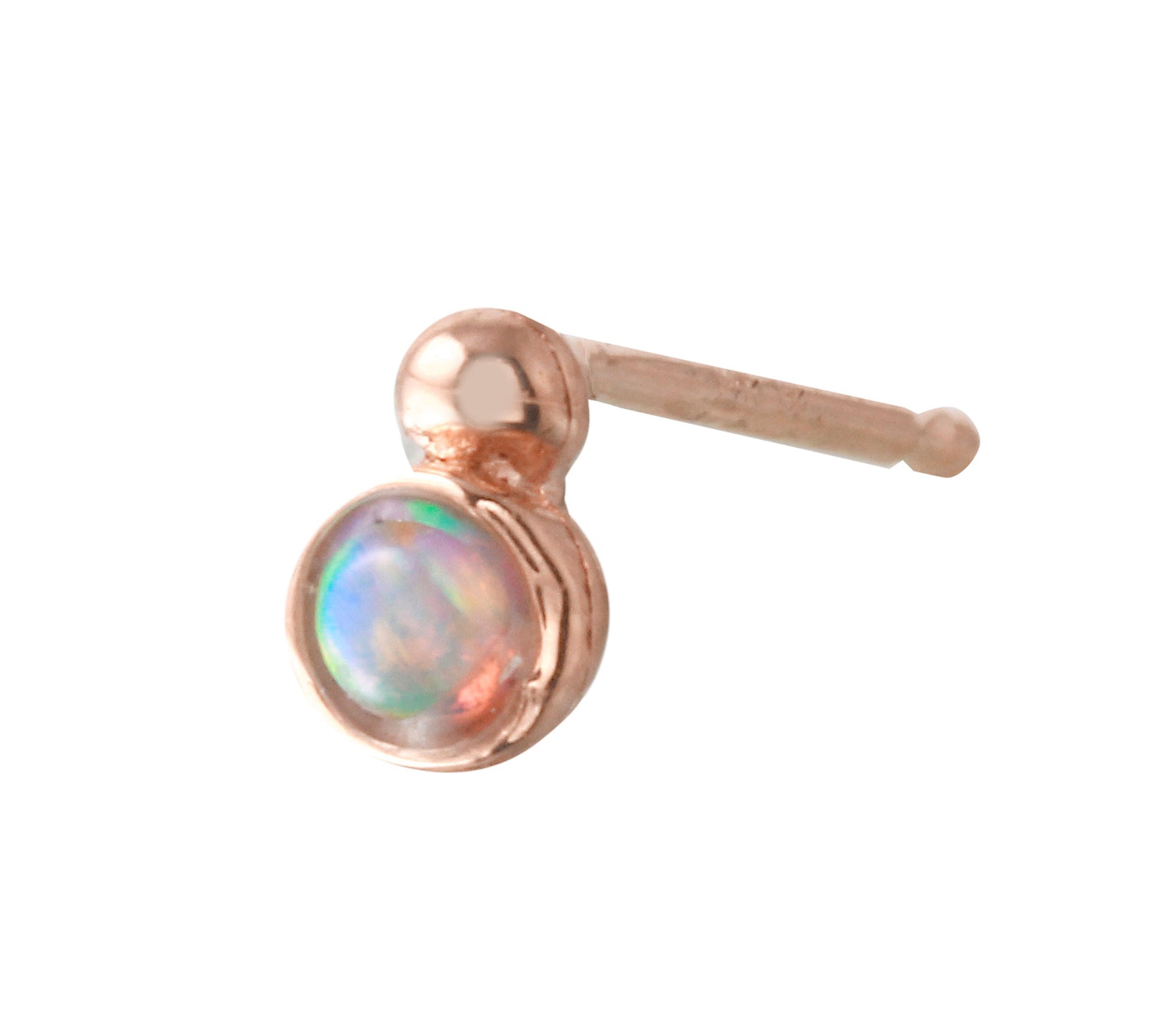 Opal Dot Stud Stud Jaine K Designs Single