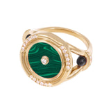 Pillar Round Cabochon Pinky Ring Ring Latelier Nawbar