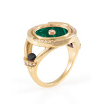 Pillar Round Cabochon Pinky Ring Ring Latelier Nawbar