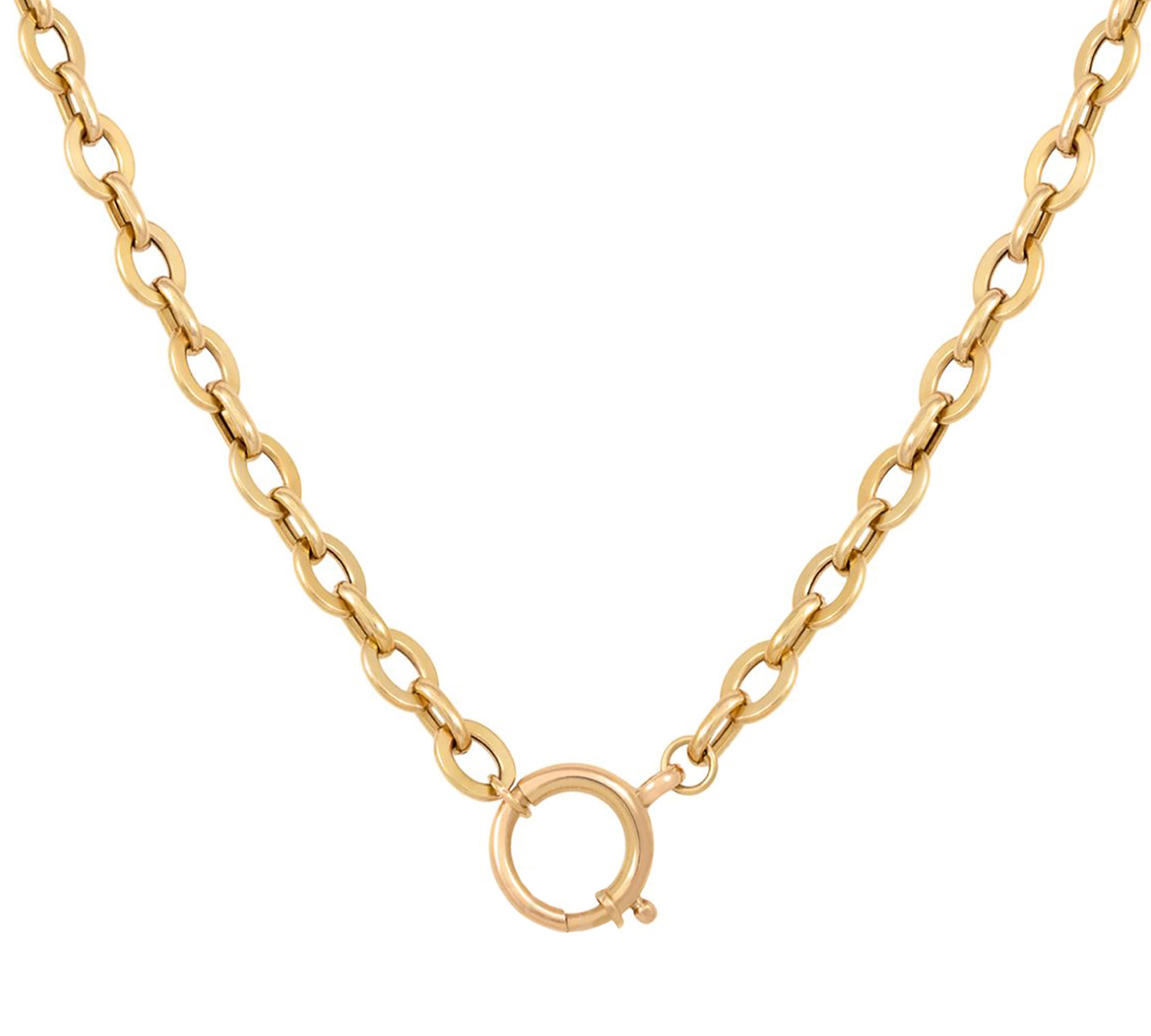 Chain of the Psych with Clasp Chain Necklace Latelier Nawbar