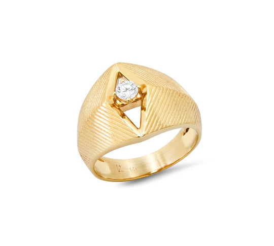 Rhombus Ring Statement Helena Rose Jewelry   