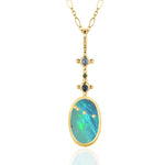 Scepter Opal Necklace Pendant Svetlana Lazar   