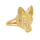 Wolf Ring Ring Elisabeth Bell Jewelry   