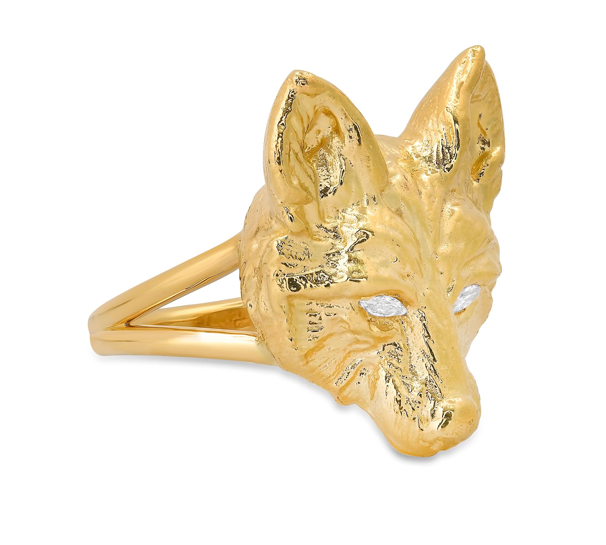 Wolf Ring Ring Elisabeth Bell Jewelry   
