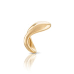 Big Zaha Plain Gold Statement Ring Zahn-Z