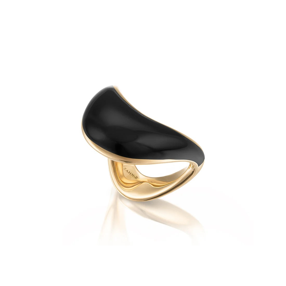Big Zaha Onyx Statement Ring Zahn-Z