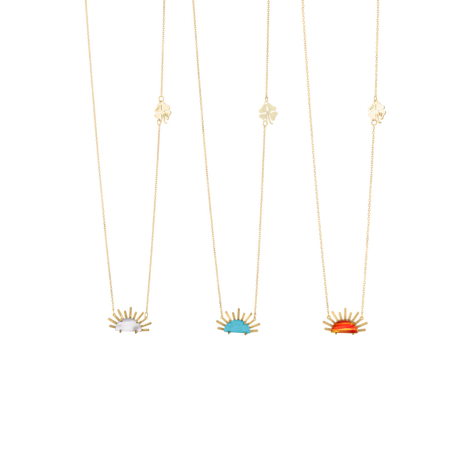 Sunset Necklace Necklace Leia K   