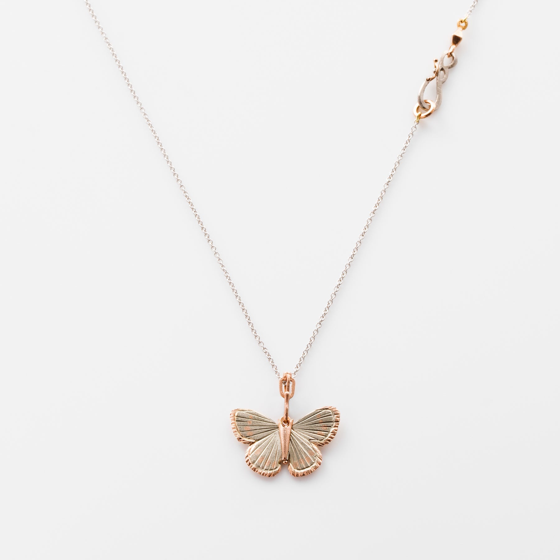 Palos Verde Butterfly Necklace Pendant James Banks Design No Diamonds  