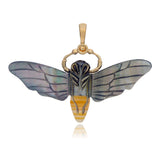 Death Head Hawk Moth Charm Charm Maura Green   