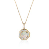 Small Pendant with Diamonds Pendant Goshwara Opal  
