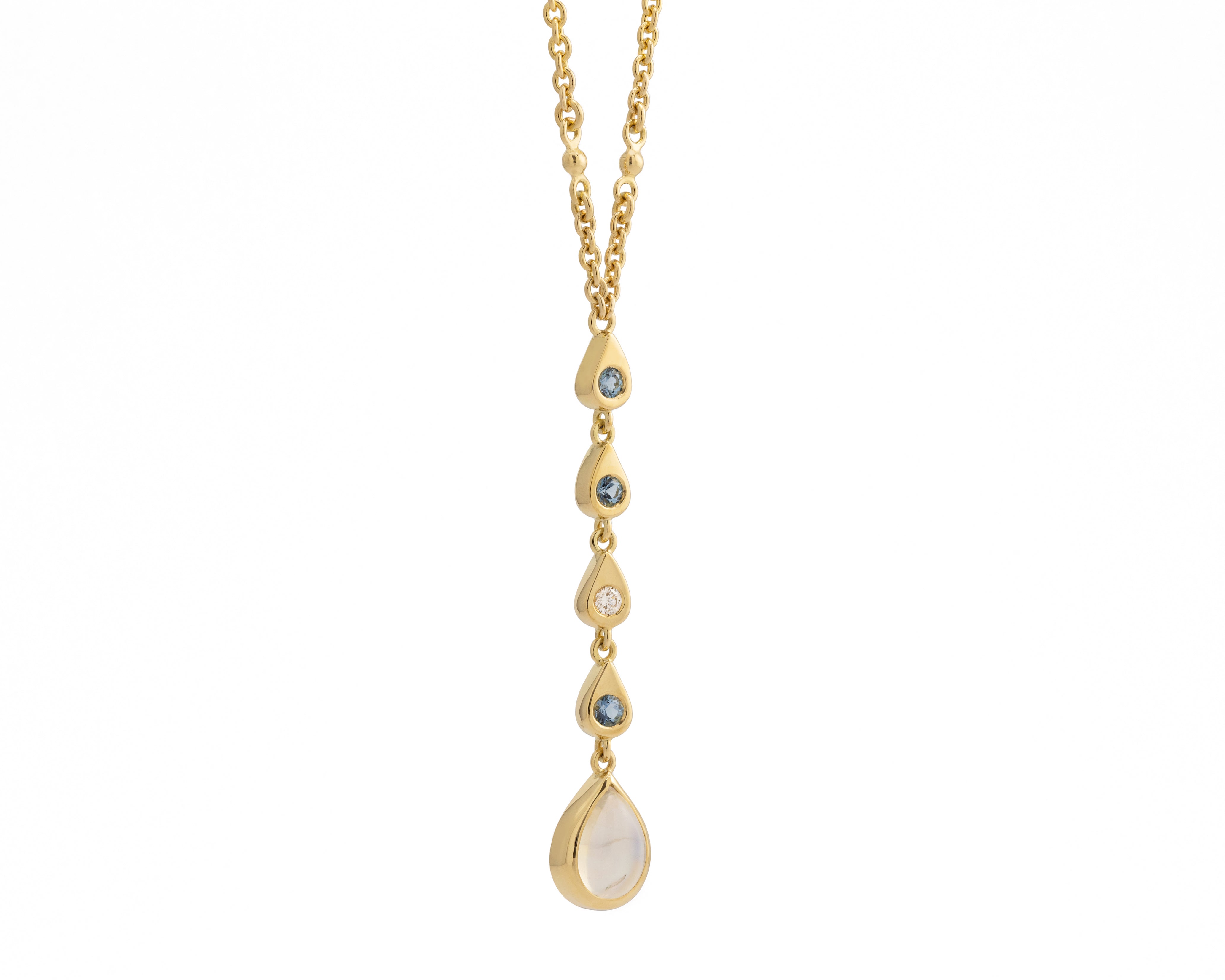 Droplet Necklace Pendant Svetlana Lazar   