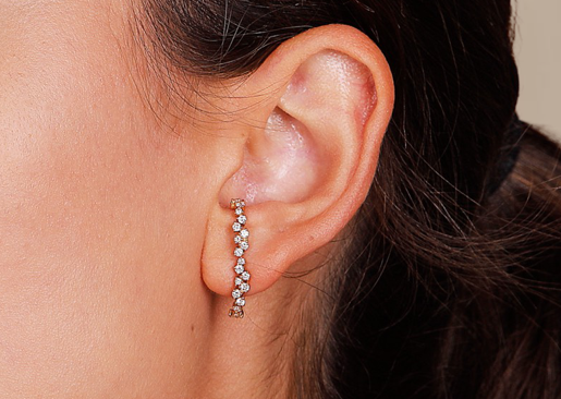 Scintilla Earrings Hoops Joanna Achkar   