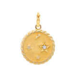 Small Zodiac Necklace Pendant Helena Rose Jewelry   