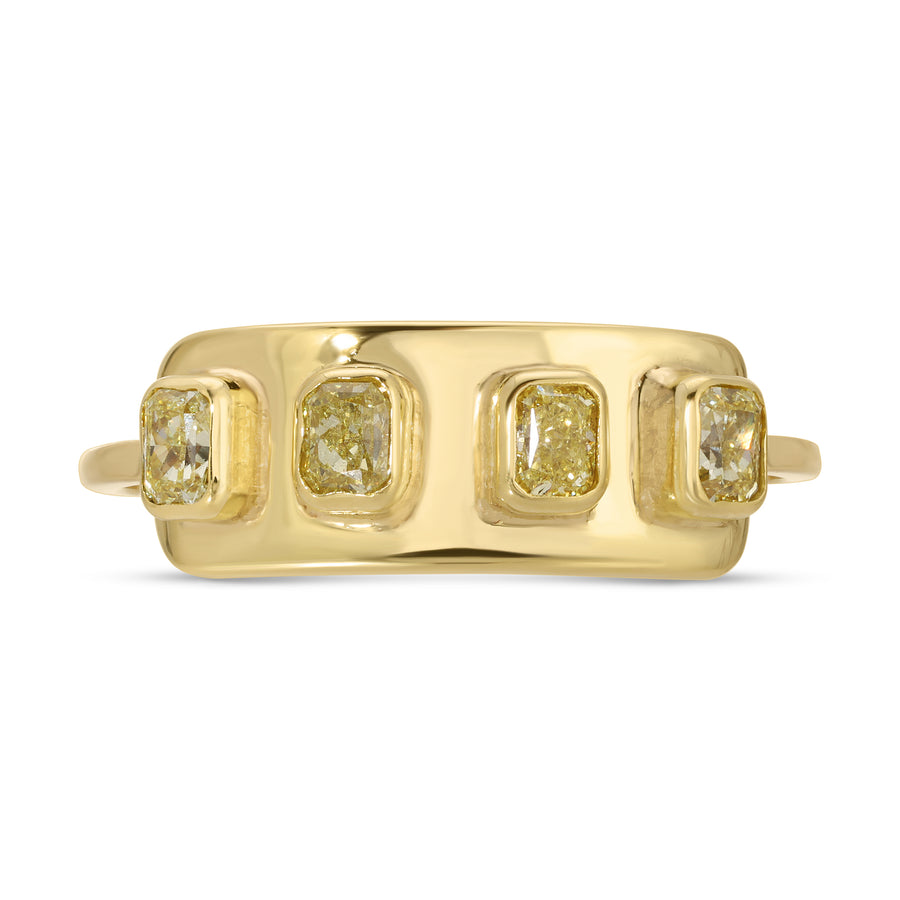 Diamond Akhet Ring Ring Christina Magdolna Jewelry   