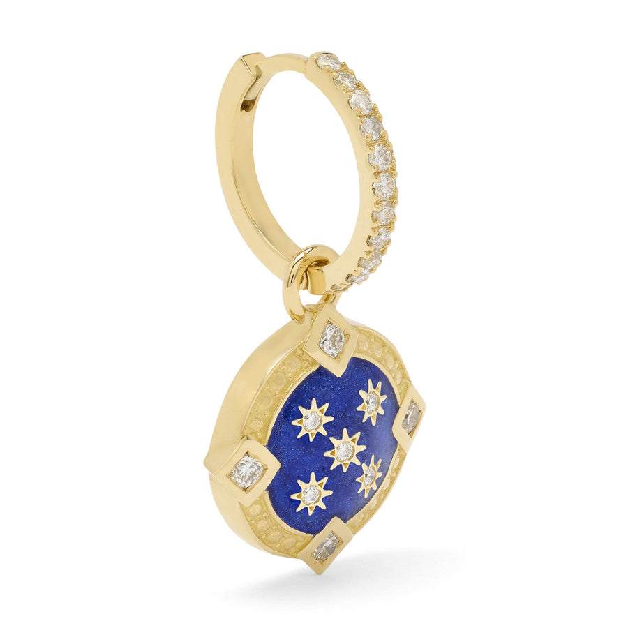 The Universe Earrings Huggies Atelier Liya   