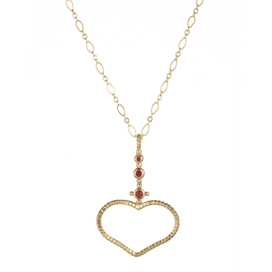 Sceptre Heart Pendant Necklace Pendant Svetlana Lazar   