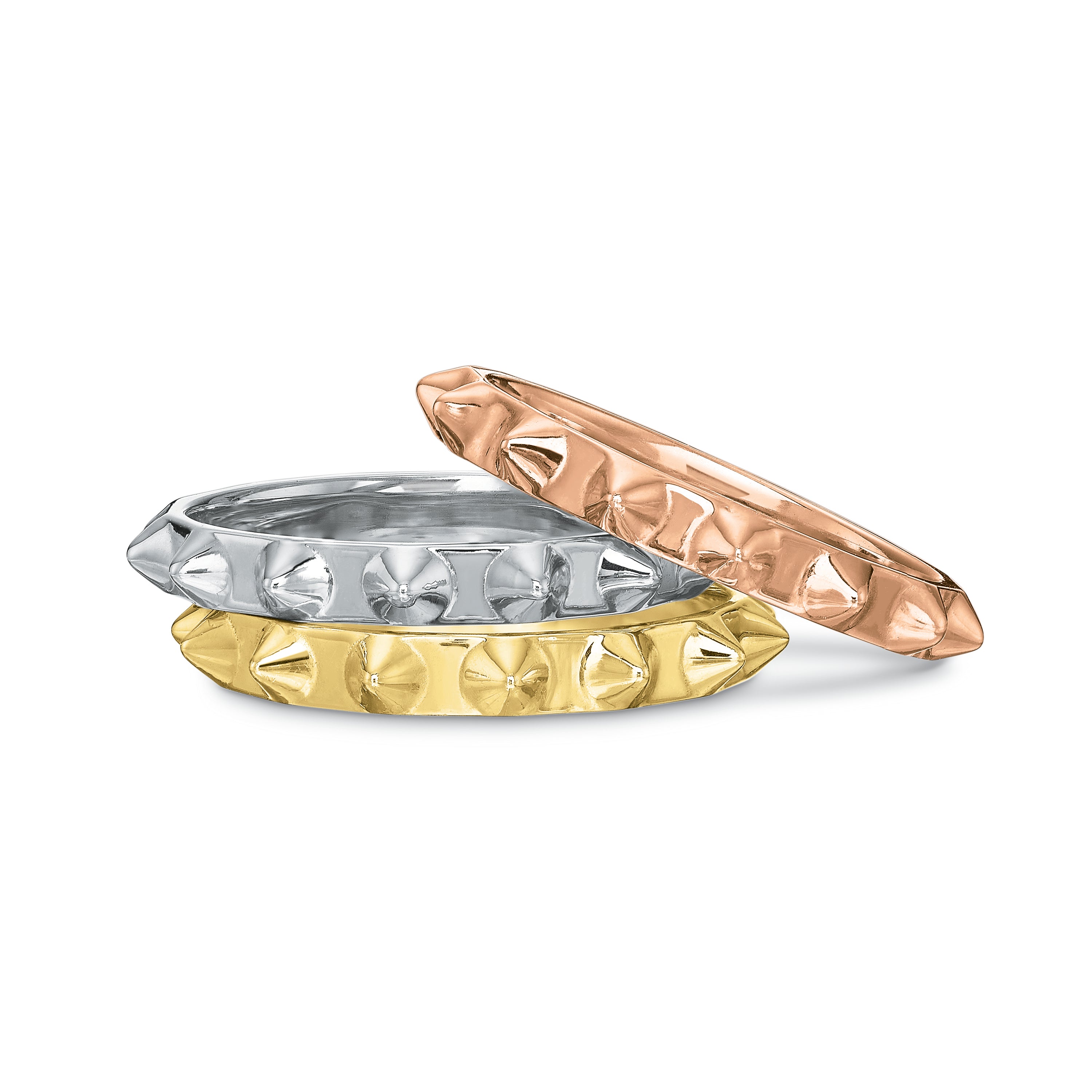 Gold Valor Ring Stack Tracee Nichols   
