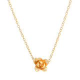 Blossom Necklace Pendant Elisabeth Bell Jewelry Yellow Gold  