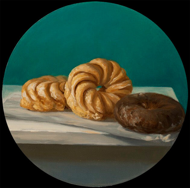 Cruller, 10 inch Diameter Art Rafael Perez   