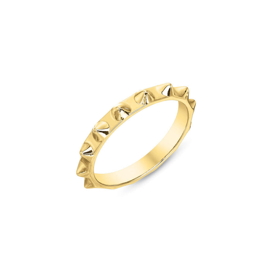 Gold Valor Ring Stack Tracee Nichols Yellow Gold 4 